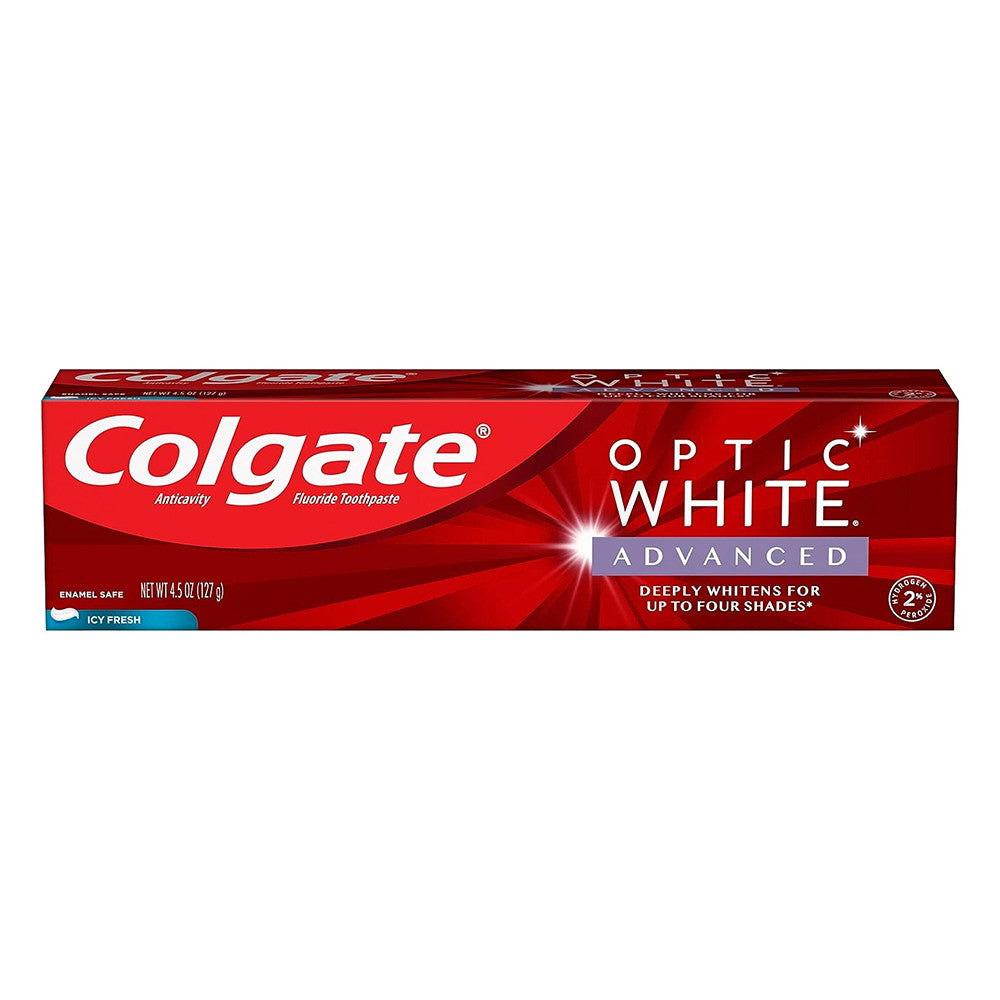 Colgate Optic White Advanced Toothpaste, 4.5 Oz
